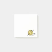 Knittergarn - Benutzerdefinierte Farbe Post-it Klebezettel (Vorderseite)