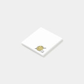 Knittergarn - Benutzerdefinierte Farbe Post-it Klebezettel (angewinkelt)