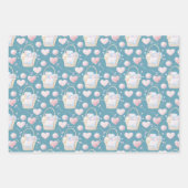 Knittergarn Geschenkpapier Set (Vorderseite 2)