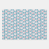 Knittergarn Geschenkpapier Set (Vorderseite)