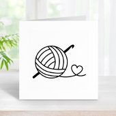 Knittergarn Gummistempel