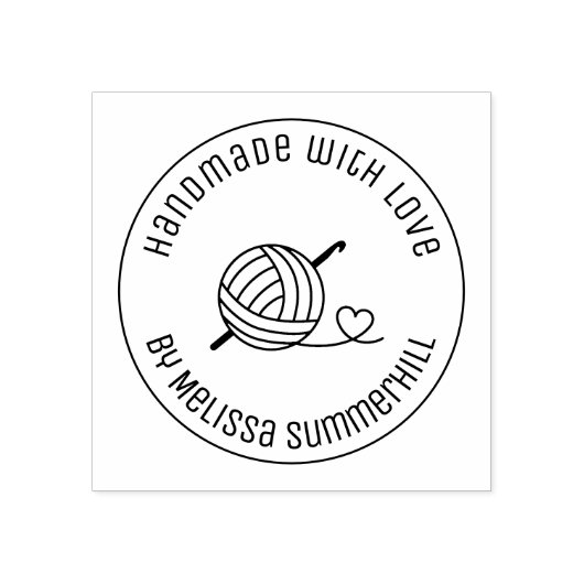 Knittergarne aus Knetgewebe, handgefertigt mit Lie Gummistempel (Prägung)