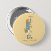 Knitterhinweis Button (Vorne & Hinten)