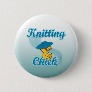 Knitterkick #3 button