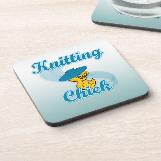 Knitterkick #3 getränkeuntersetzer (Linke Seite)