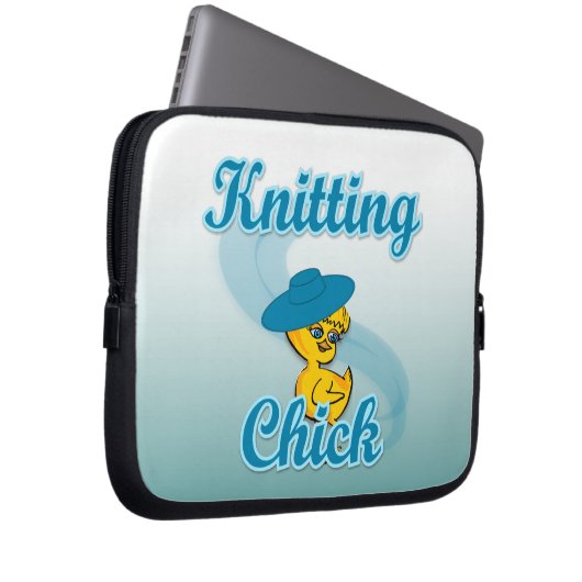 Knitterkick #3 laptopschutzhülle (Vorne Rechts)