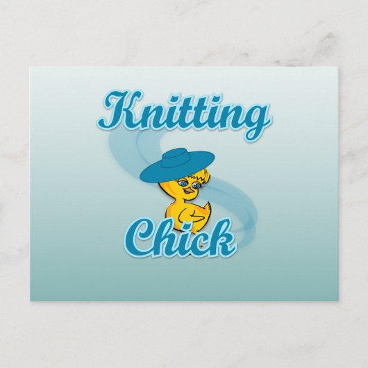 Knitterkick #3 postkarte (Vorderseite)