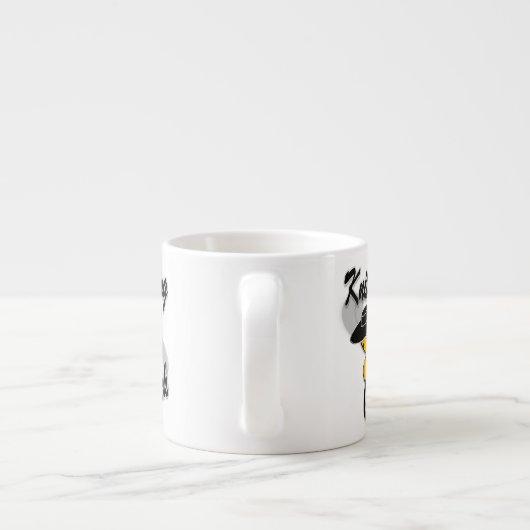 Knitterkick #4 espressotasse (Rückseite)