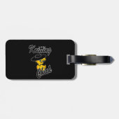 Knitterkick #4 gepäckanhänger (Rückseite horizontal)