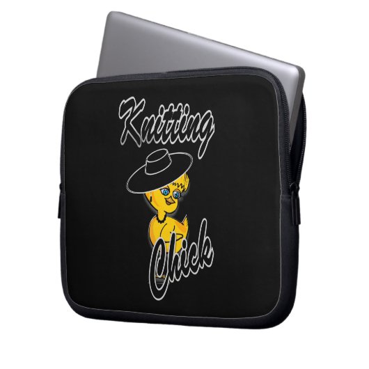 Knitterkick #4 laptopschutzhülle (Vorderseite Links)