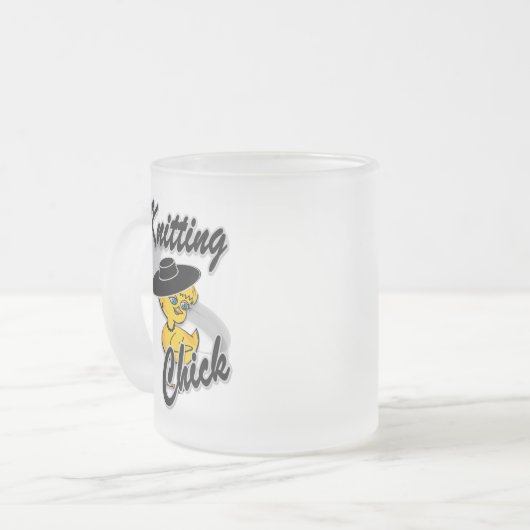 Knitterkick #4 mattglastasse (Vorderseite Links)