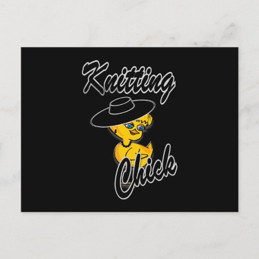 Knitterkick #4 postkarte (Vorderseite)