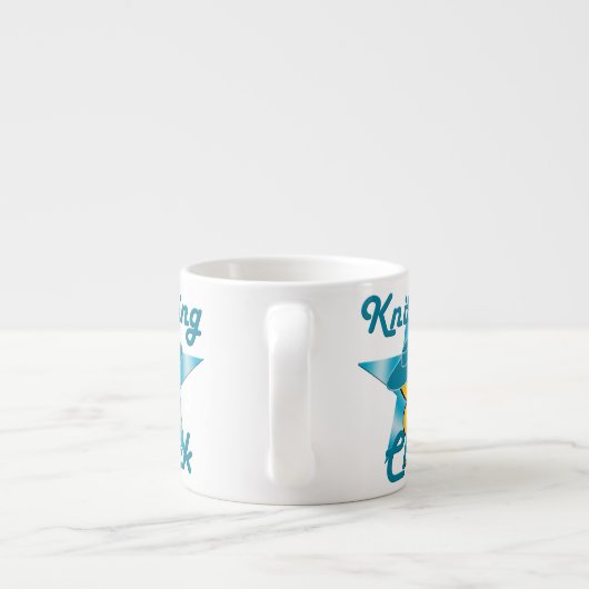 Knitterkick #7 espressotasse (Rückseite)