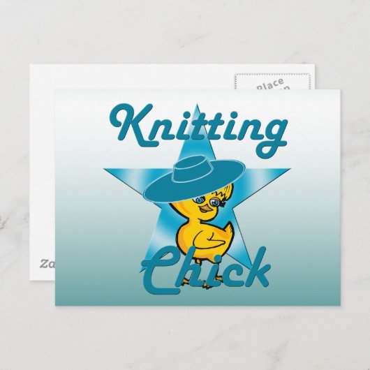 Knitterkick #7 postkarte (Vorne/Hinten)