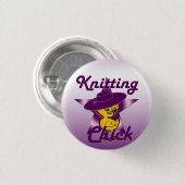 Knitterkick #9 button (Vorne & Hinten)