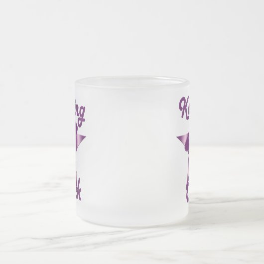 Knitterkick #9 mattglastasse (Mittel)