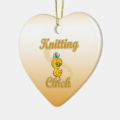 Knitterkick Keramikornament (Links)