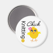 Knitterkick Magnet (Vorderseite/Rückseite)