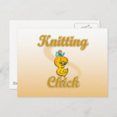 Knitterkick Postkarte (Vorne/Hinten)