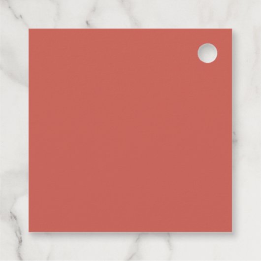 Knitterkissenvorsitzender Vielen Dank Geschenkanhänger (Rückseite)