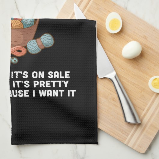 Knitterkörbe Geschirrtuch (Viertel Falte)