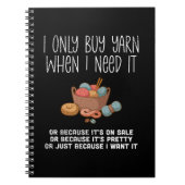 Knitterkörbe Notizblock (Vorderseite)