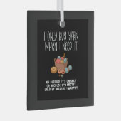 Knitterkörbe Ornament Aus Glas (Vorderseite Rechts)