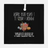 Knitterkörbe Ornament Aus Glas (Rückseite)