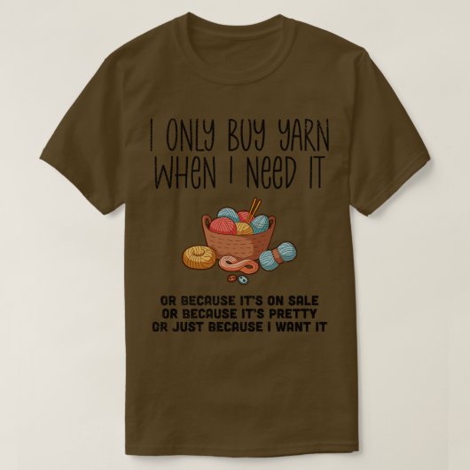 Knitterkörbe T-Shirt (Design vorne)