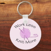 Knitterleidenschaft Schlüsselanhänger (Vorderseite)