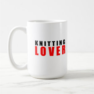 Knitterliebhaber Kaffeetasse