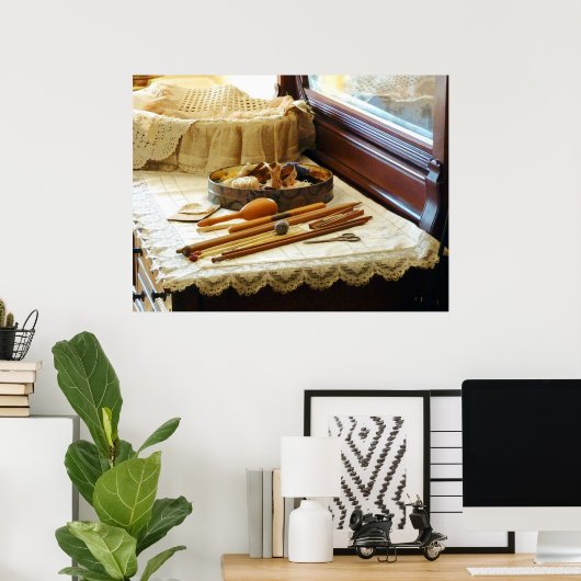 Knittermaterial Poster (Heimbüro)