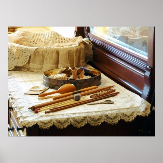 Knittermaterial Poster (Vorne)