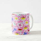 Knittern Crochet-Liebe Kaffeetasse (VorderseiteRechts)