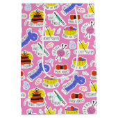 Knittern Crochet-Liebe Mittlere Geschenktüte (Rückseite)