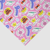 Knittern Crochet-Liebe Seidenpapier (Detail)