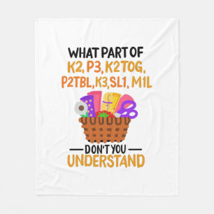 Knittern Funny Knitting Quotes Fleecedecke