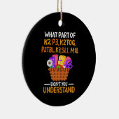 Knittern Funny Knitting Quotes Keramik Ornament (Rechts)
