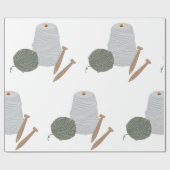 Knittern Geschenkpapier (Flach)