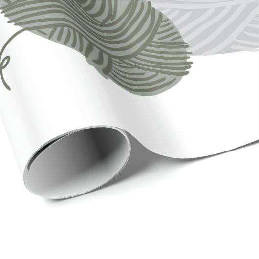 Knittern Geschenkpapier (Rolleneckpunkt)