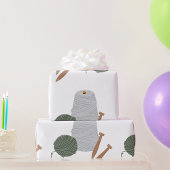 Knittern Geschenkpapier
