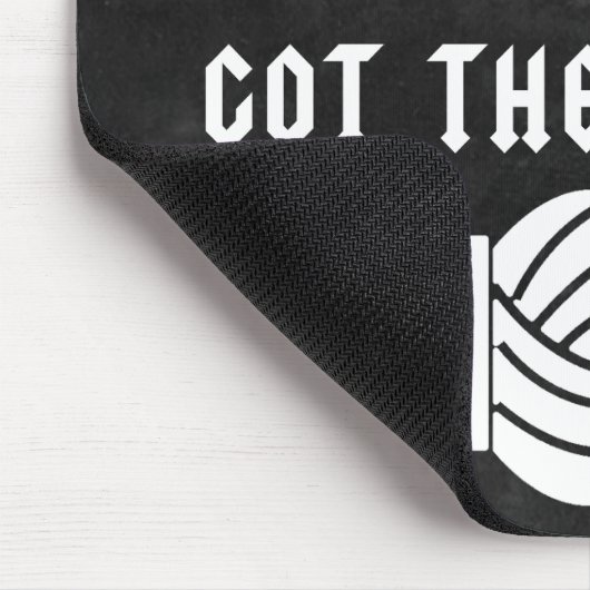 Knittern ・ Große Bälle aus Garnkunst Dunkel Mousepad (Ecke)