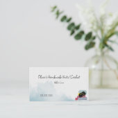 Knittern/Häkeln Handgefertigt Visitenkarte (Stehend Vorderseite)