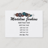 Knittern - Handwerk - Mode - SRF Visitenkarte (Rückseite)