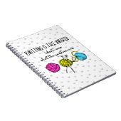 Knittern ist die Antwort Notizblock (Rechte Seite)