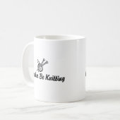 Knittern Kaffeetasse (Vorderseite Links)