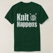 Knittern Knittern T-Shirt (Design vorne)