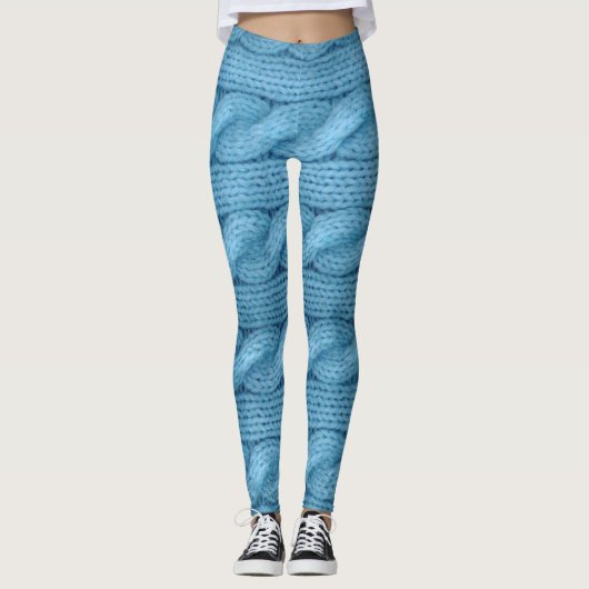 Knittern Leggings (Vorderseite)