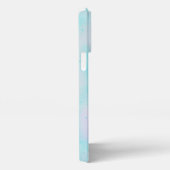 Knittern nicht genug Garne Handarbeit Aquarelltext iPhone Hülle (Rechte Seite)