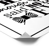 Knittern ・ Nicht genug Garnhandwerk Poster (Ecke)